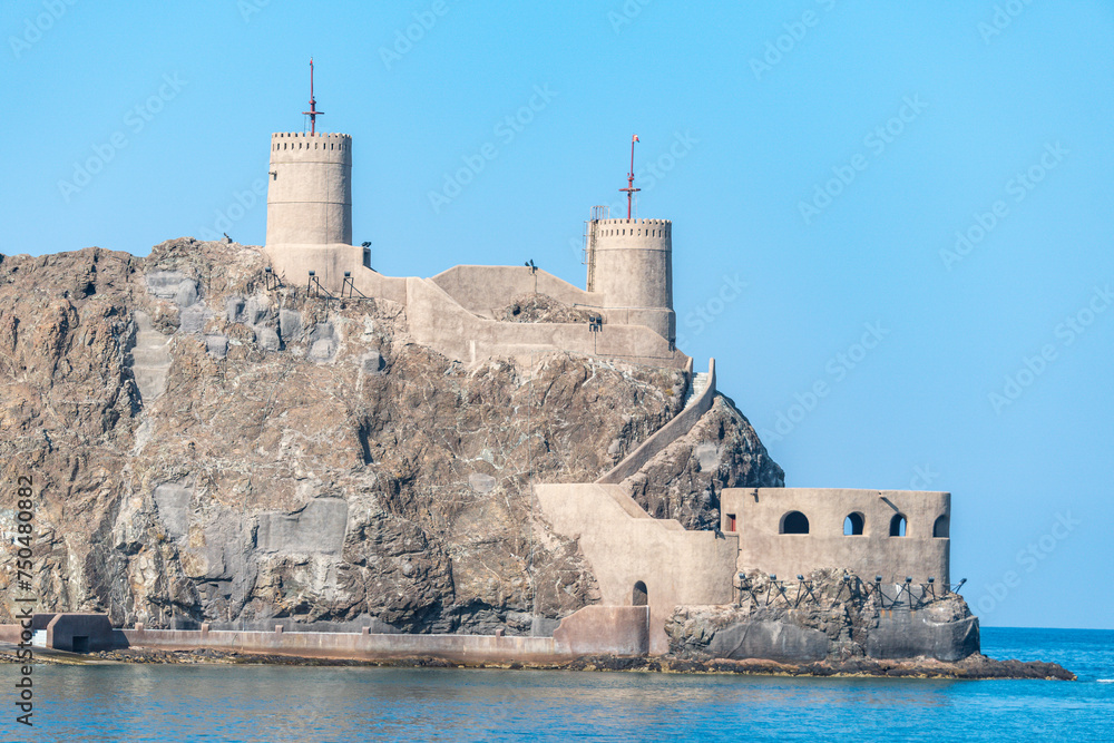 Muscat, capital of Oman, seaport, Oman, ancient fortresses, cities of Arabia