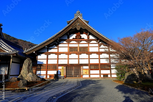  Tenryu-ji, a venerable Zen temple at Arashiyama, Susukinobabacho, Sagatenryuji, Ukyo Ward, Kyoto, Japan photo