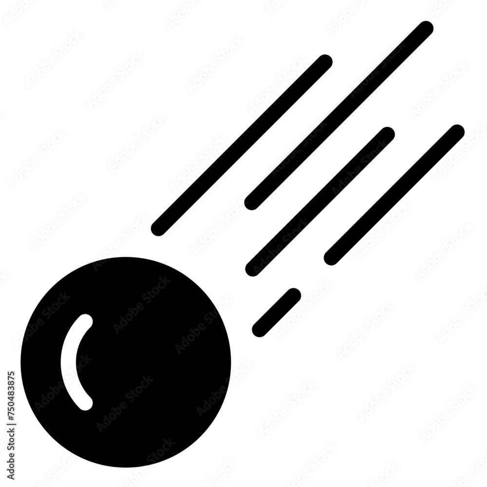 Falling meteorite icon design. comet space icon. Falling meteorite icon design. comet space icon.