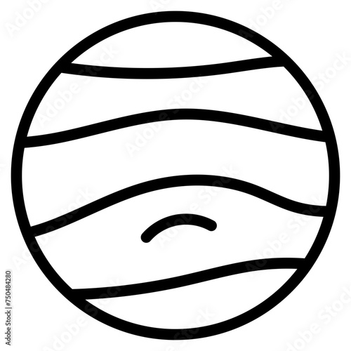 jupiter planet icon