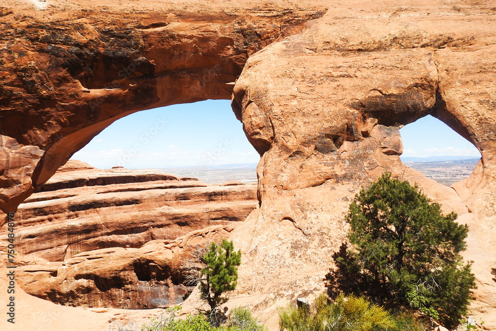 Partition Arch, Arches National Park, Utah, United States