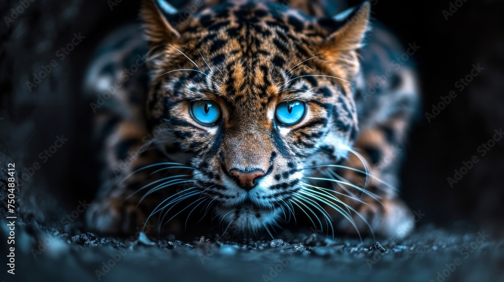Fototapeta premium Tiger amidst beautiful nature , nature wildlife