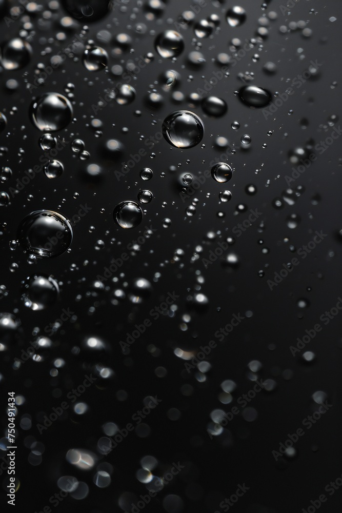 Black abstract art background Generative Ai Black abstract art background Generative Ai
