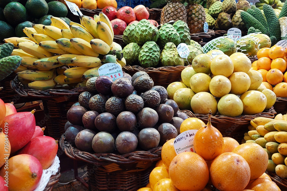 Fototapeta premium tropikalne owoce