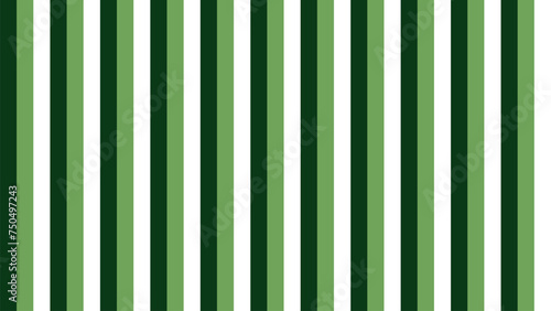 Green and white stripes seamless background wallpaper vector image