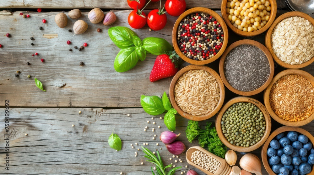 the development of functional foods designed to promote specific health benefits A Symphony of Fresh Ingredients and Spices on a Rustic Wooden Table the development of functional foods designed to promote specific health benefits A Symphony of Fresh Ingredients and Spices on a Rustic Wooden Table