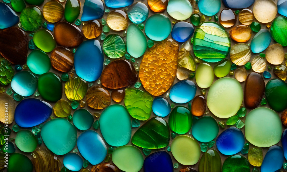 multi-colored smooth sea stones. Selective focus. multi-colored smooth sea stones. Selective focus.