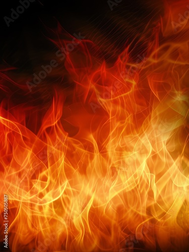 abstract background in fire style. copy space 