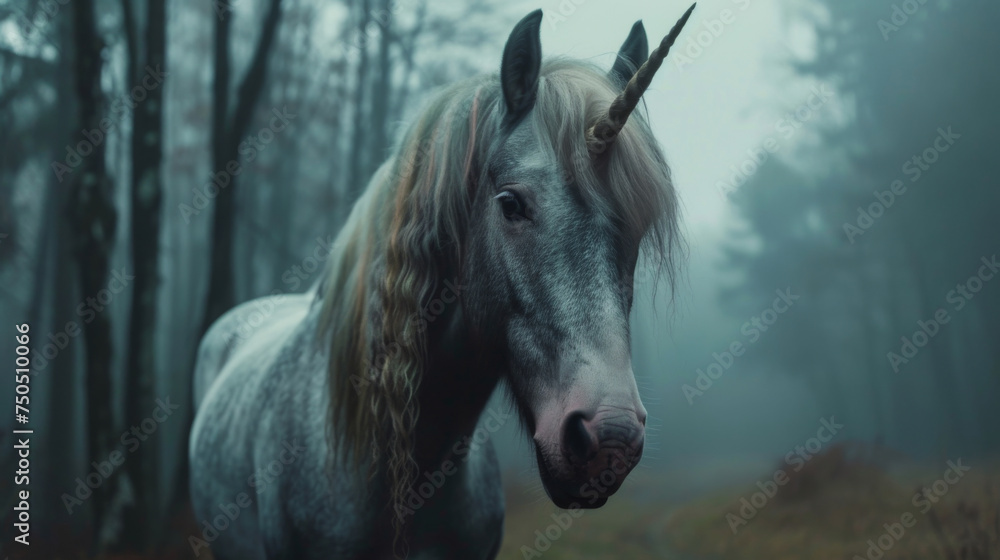 A majestic white unicorn stands serene in a forest clearing, bathed in the golden light of the setting sun, evoking a tranquil fantasy scene. A majestic white unicorn stands serene in a forest clearing, bathed in the golden light of the setting sun, evoking a tranquil fantasy scene.