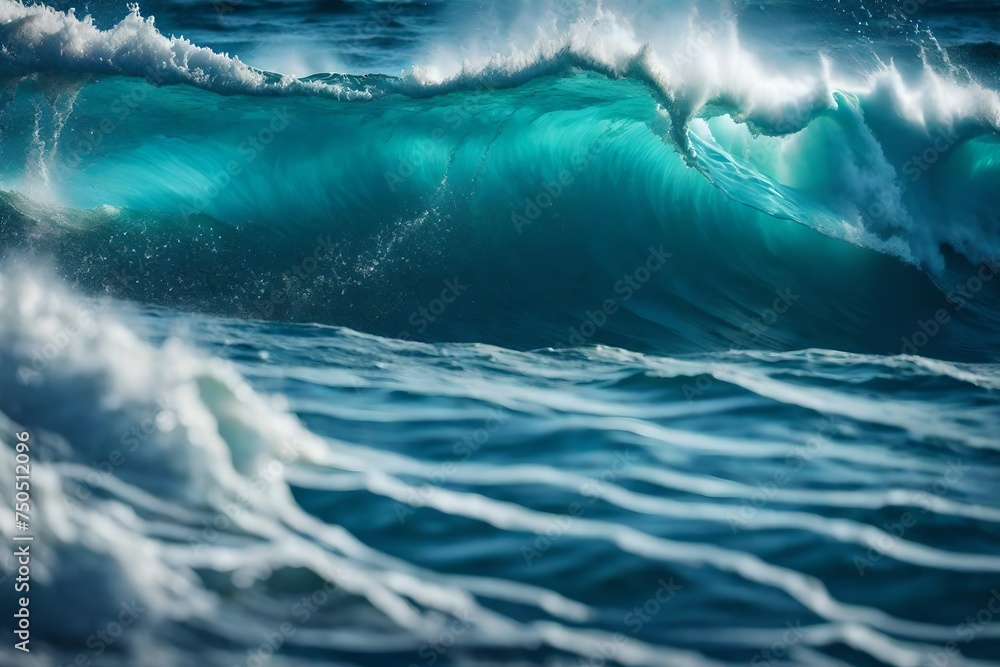 Illustration of powerful foamy sea waves rolling and splashing over water surface against ,Fantasy seascape with beautiful waves and foam. Foam on the waves of water. Top view of the ocean waves. Dove Illustration of powerful foamy sea waves rolling and splashing over water surface against ,Fantasy seascape with beautiful waves and foam. Foam on the waves of water. Top view of the ocean waves. Dove