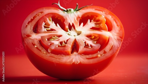 Fresh tomato isolated. © Filipe
