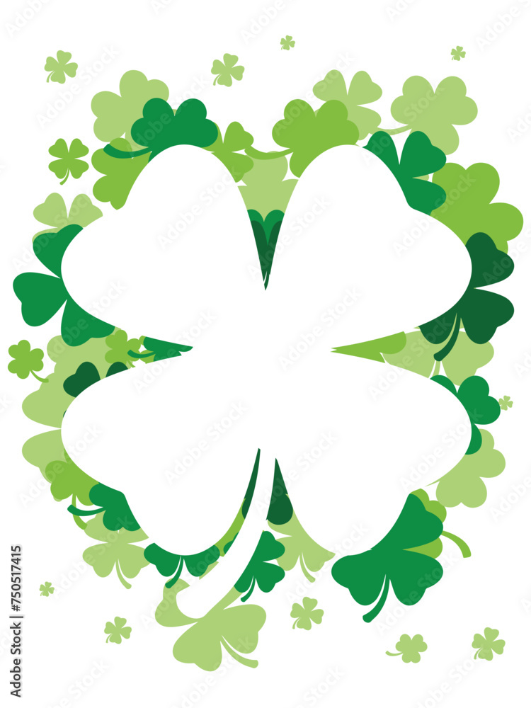 Saint Patrick's Day background vector, wallpaper, poster illustration Saint Patrick's Day background vector, wallpaper, poster illustration