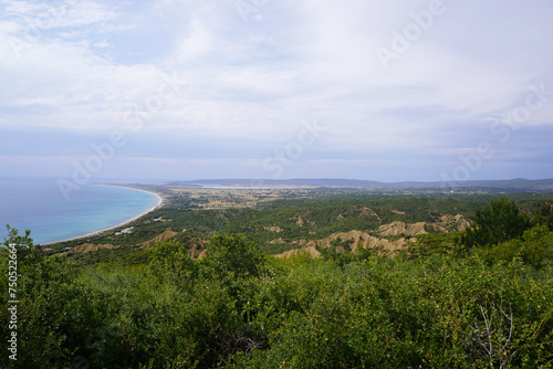 View of Anzac Cove on the Gallipoli Peninsula