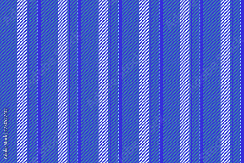 Background stripe lines of seamless vector textile with a texture pattern fabric vertical.