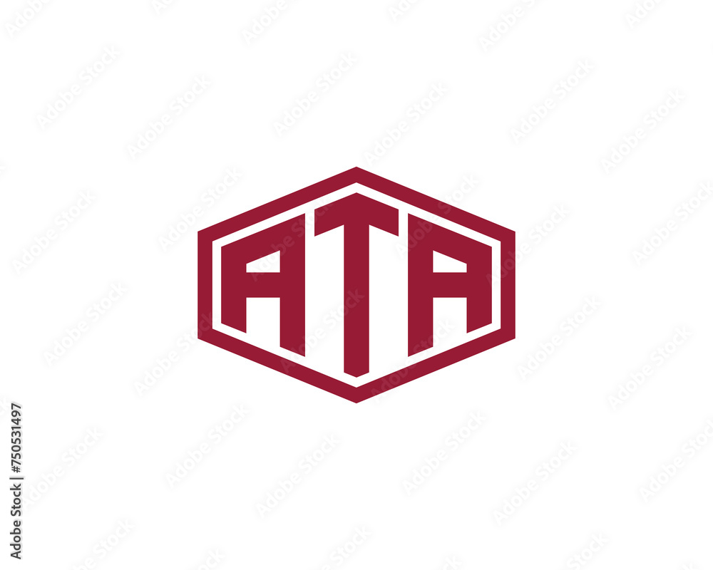 ATA logo design vector template ATA logo design vector template