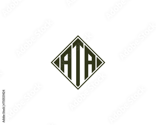 Free Download ATA logo design vector template - GFXLoad