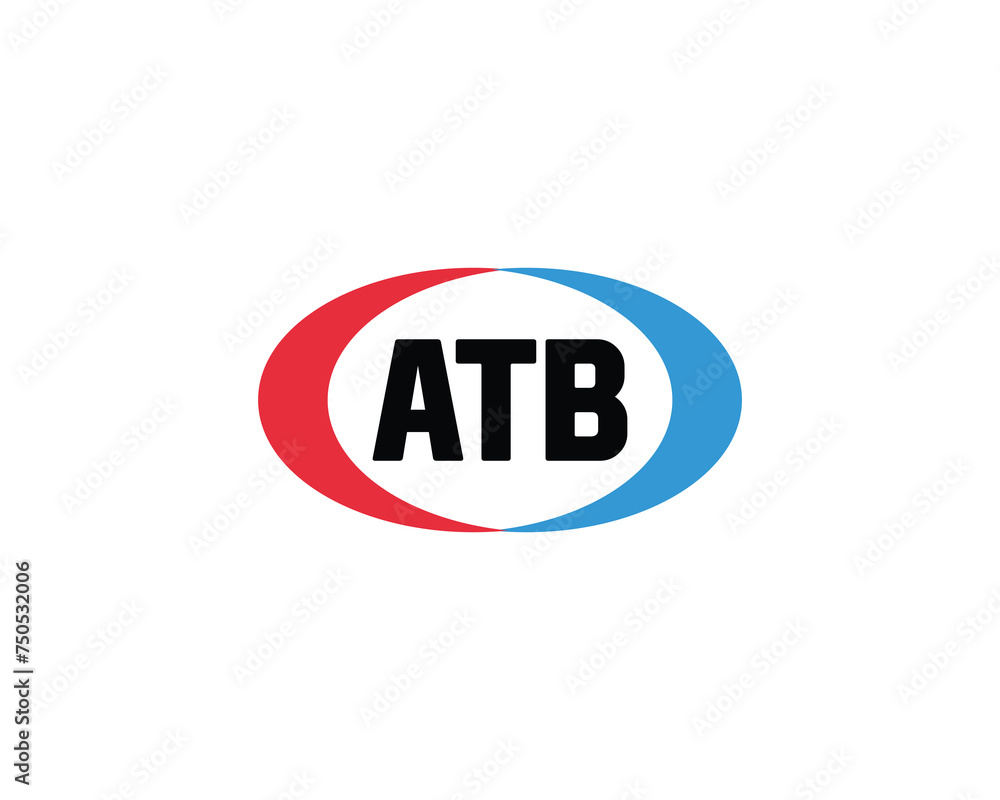 ATB logo design vector template