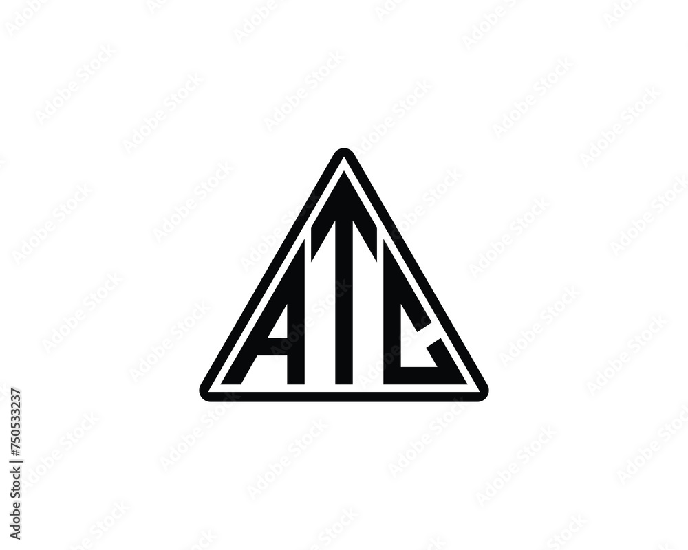 ATC logo design vector template ATC logo design vector template