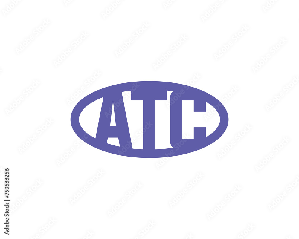 ATC logo design vector template ATC logo design vector template