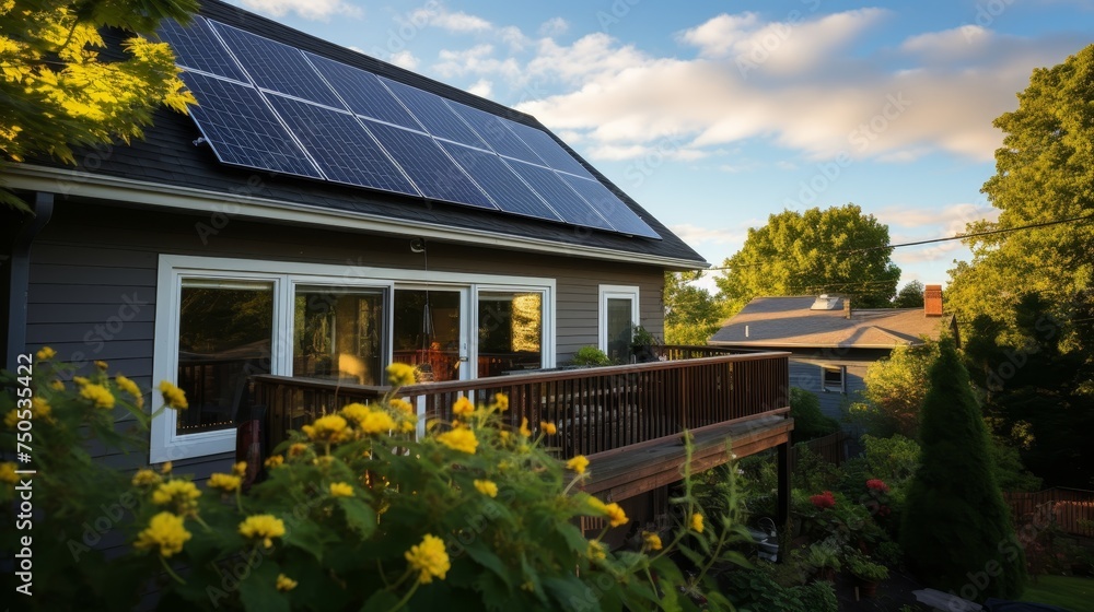 Solar panels provide clean energy Solar panels provide clean energy