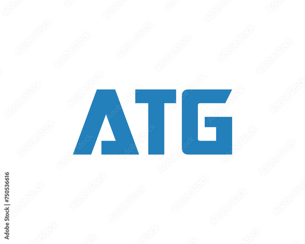 ATG logo design vector template ATG logo design vector template