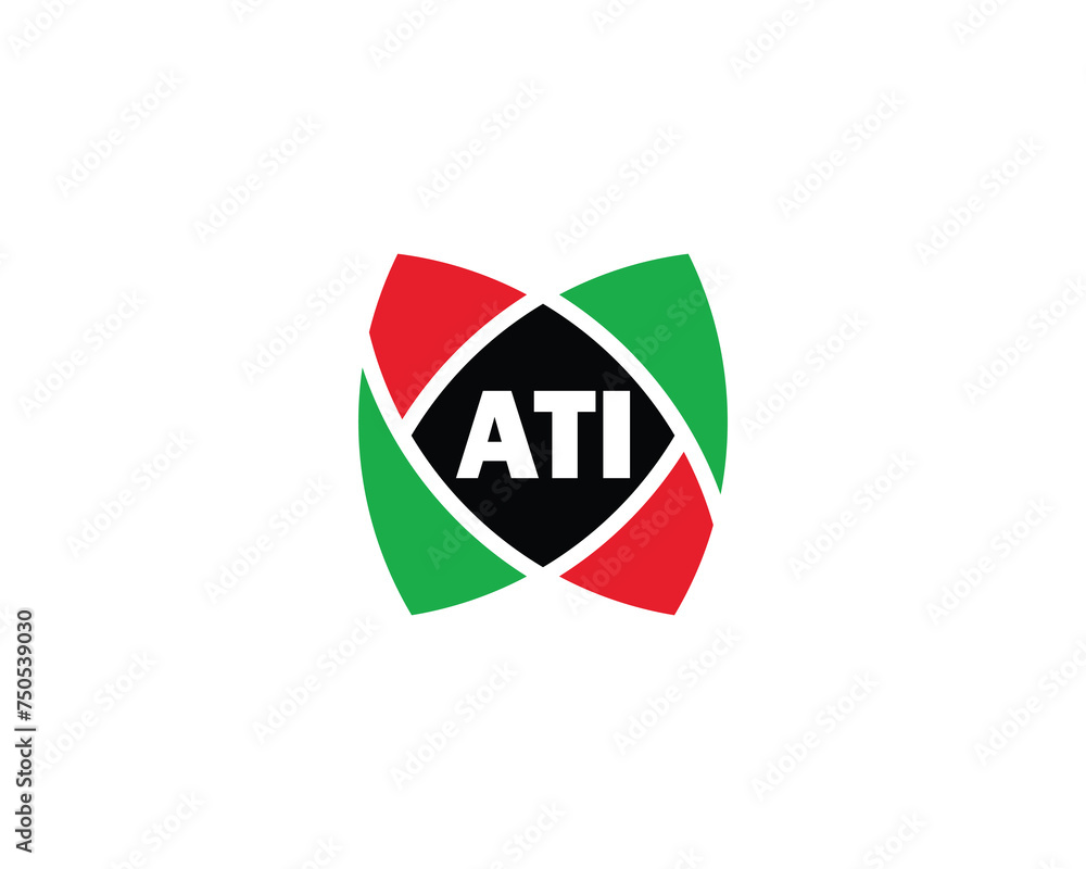 ATI logo design vector template ATI logo design vector template