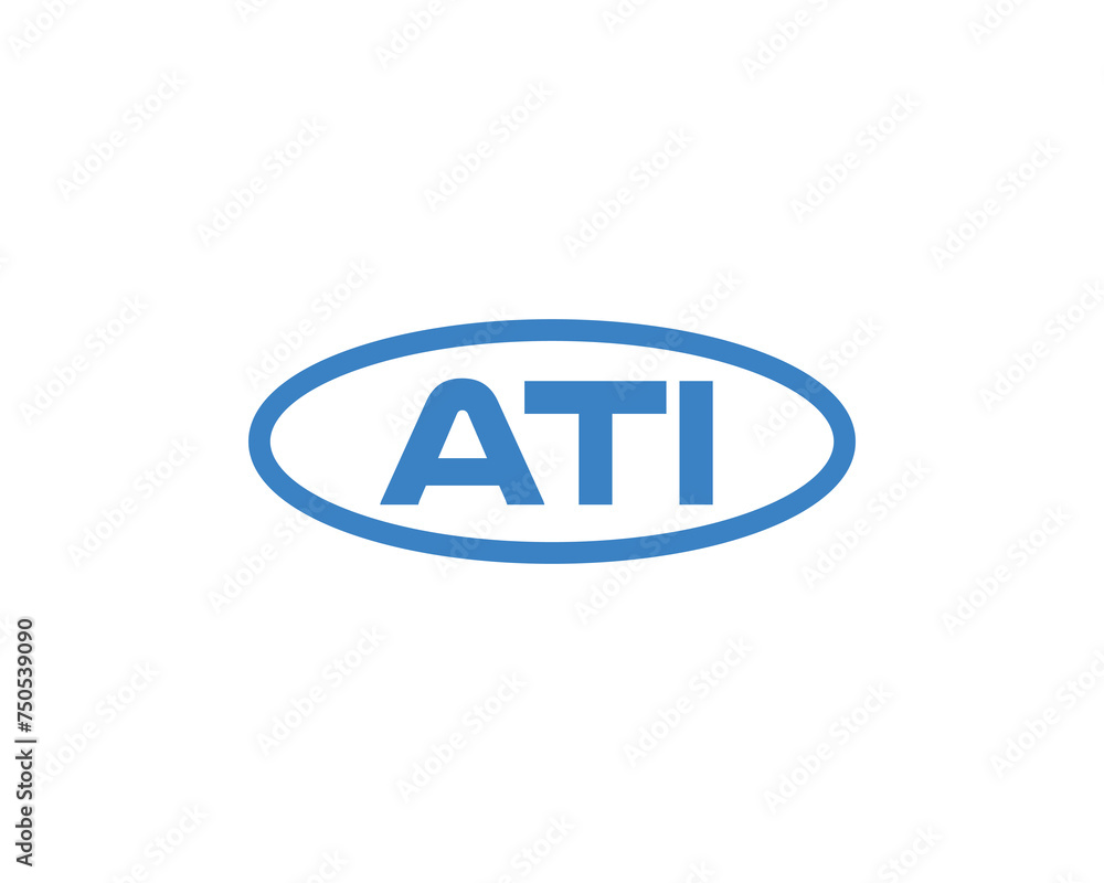 ATI logo design vector template ATI logo design vector template