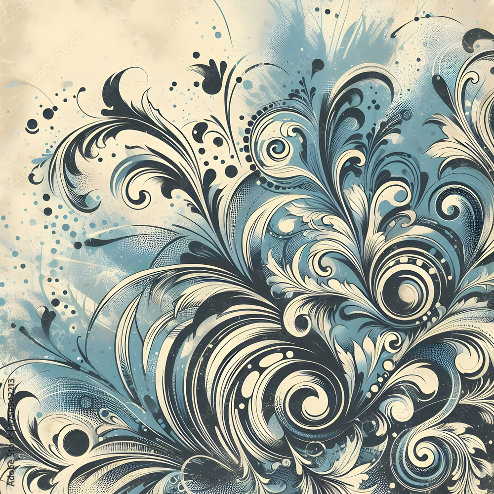 abstract floral background with swirls pattern, seamless, ornament, vector, floral, art, wallpaper, design, flower, vintage, decoration, illustration, texture,Ai generated abstract floral background with swirls pattern, seamless, ornament, vector, floral, art, wallpaper, design, flower, vintage, decoration, illustration, texture,Ai generated