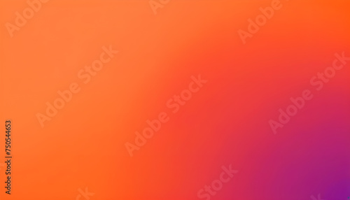 Orange gradient background, linear gradation banner template