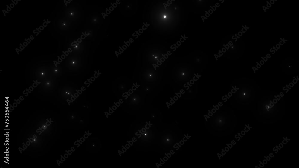 Spark Vortex. Particles flowting in black background Spark Vortex. Particles flowting in black background