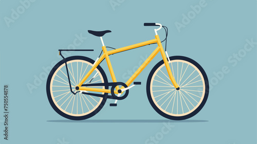Bike Icon Design Flat vector