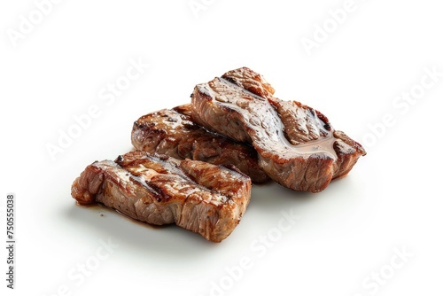 Perfectly Grilled Steak with Fresh Rosemary - Culinary Delight Generative AI