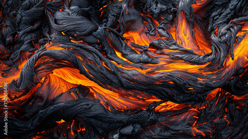 Lava texture fire background