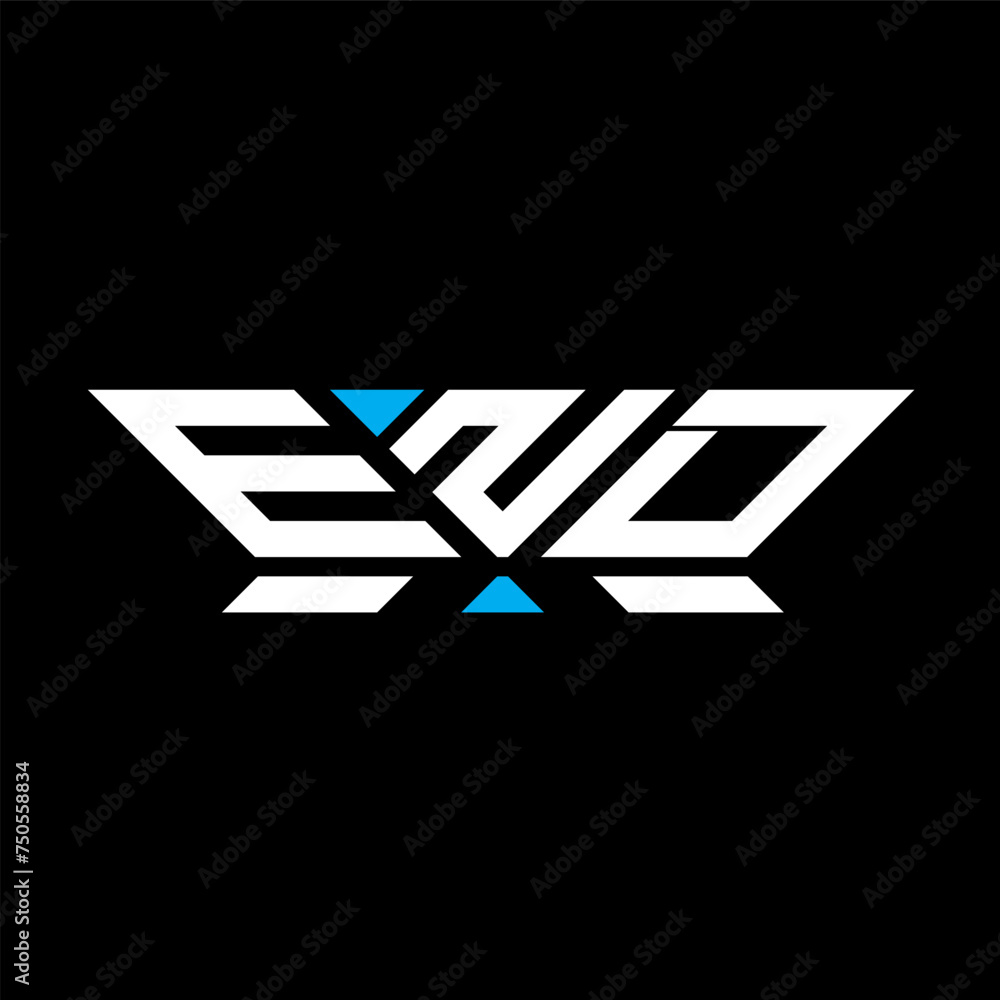 END letter logo vector design, END simple and modern logo. END luxurious alphabet design  