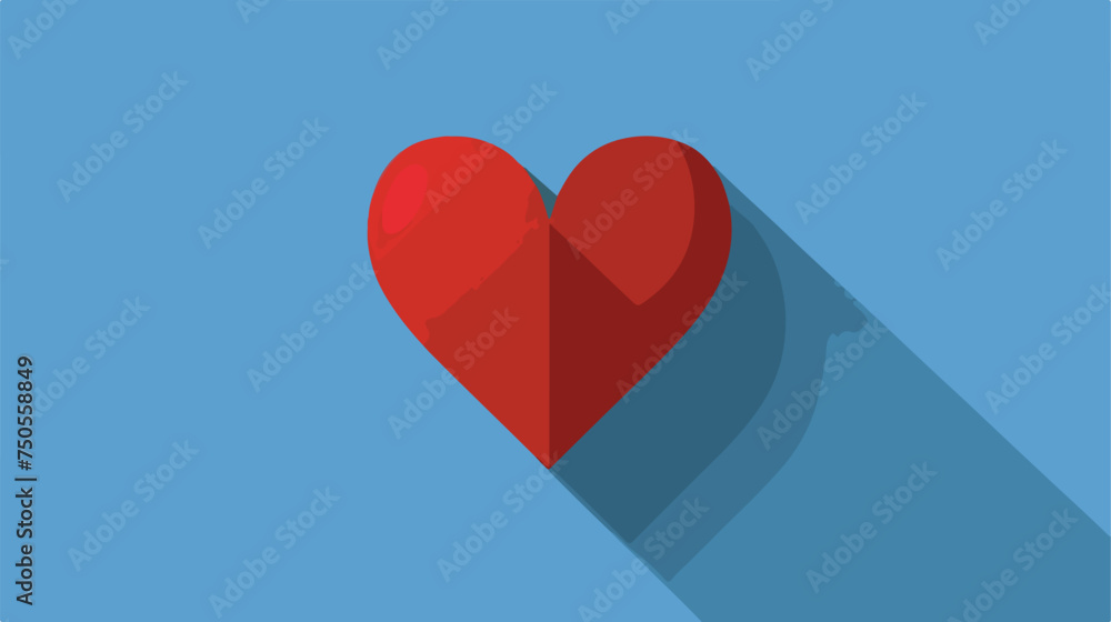 Heart Icon JPG Flat vector