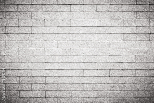 abstract white background with white brick wall floor.