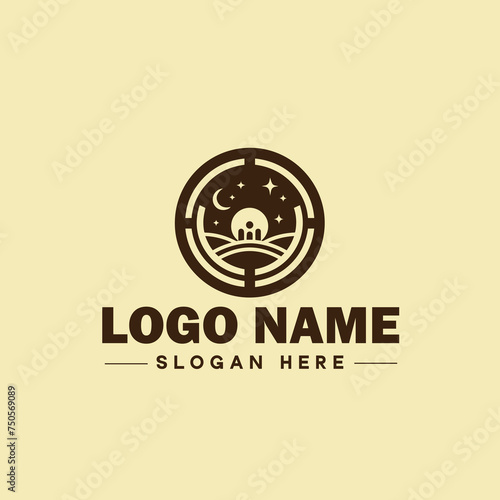 photography logo icon studio photographer photo Company brand logotype modern logo template editable vector
