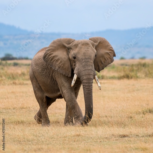 Elephant in wildlife