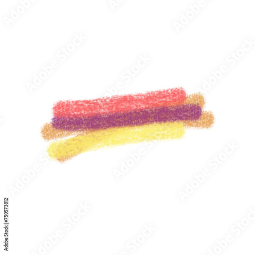 Colorful Crayon Scribbles