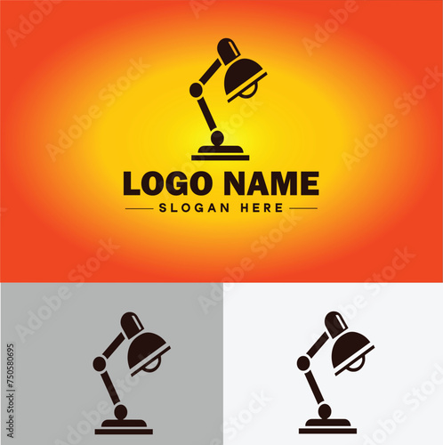 Lamp Logo bulb Light icon Company brand business logo template editable vector