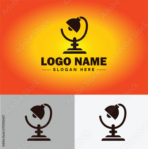 Lamp Logo bulb Light icon Company brand business logo template editable vector