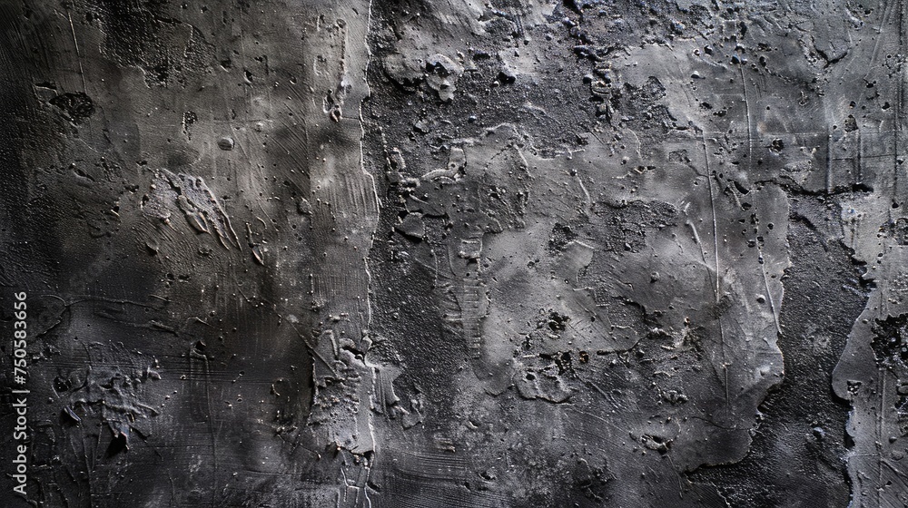 Grey textured wall, dark edges