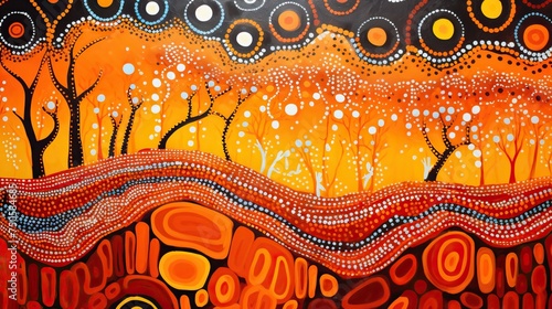 :Indigenous Australian Art Wandjina Style.The Wandjina are cloud and rain spirits from the mythology of Australian Aboriginal tribes from the Kimberley region of Western Australia.