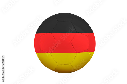 Soccer balls with team flags  Euro 2016. Group C  Germany