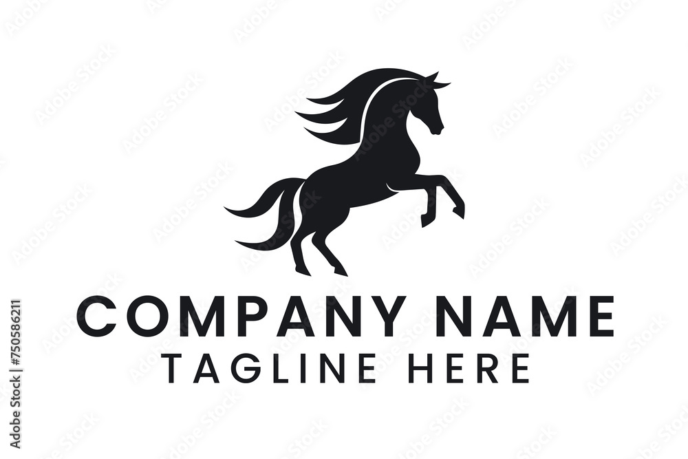 horse Minimal Vector Logo Design Tshirt Sublimation Illustration design horse Minimal Vector Logo Design Tshirt Sublimation Illustration design