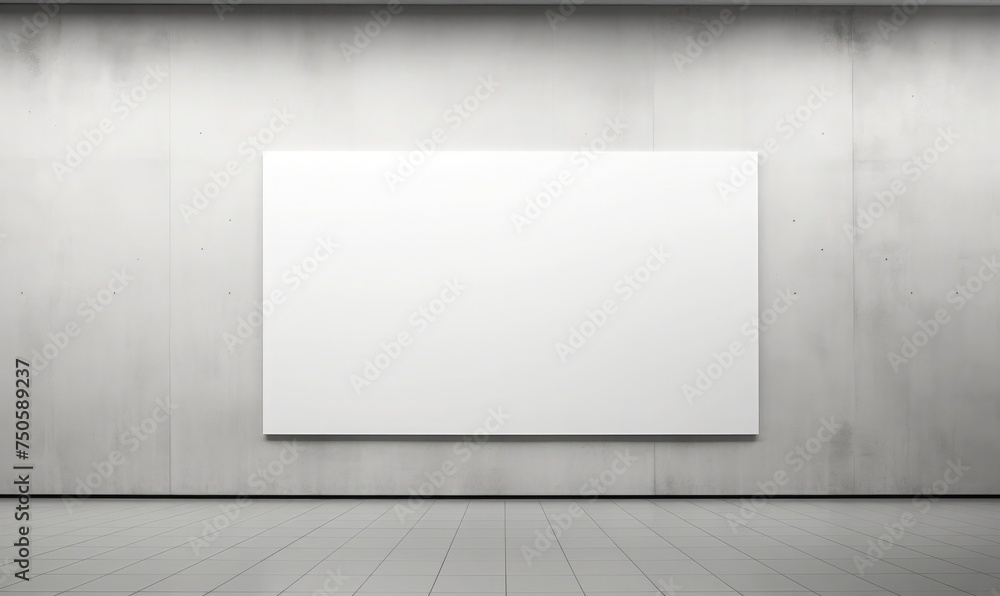 an empty art museum wall with space for digital displays an empty art museum wall with space for digital displays