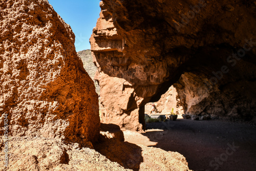 Red cave viewpoint of tenerife