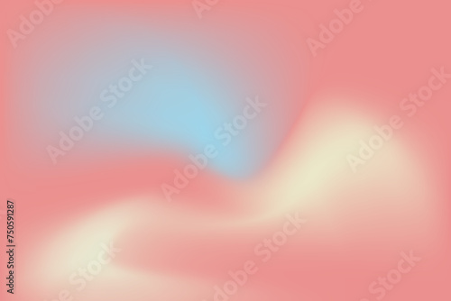 Abstract pink gradient blurred background. Festive glowing blurred banner.	