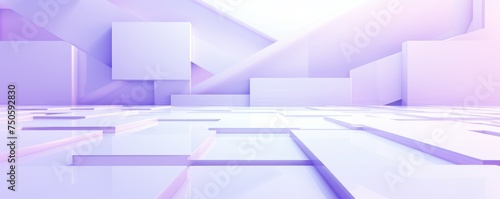 Clean white minimalist background with abstract geometric shapes and lines
