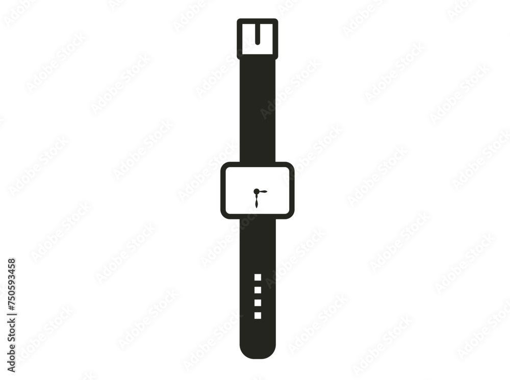 Crafted with precision, this hand watch vector features a timeless appeal with its polished silver-tone finish and classic link bracelet, exuding elegance and sophistication Crafted with precision, this hand watch vector features a timeless appeal with its polished silver-tone finish and classic link bracelet, exuding elegance and sophistication